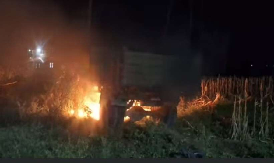 सर्लाहीमा टिपरले साइकललाई ठक्कर दिंदा एक युवकको मृत्यु