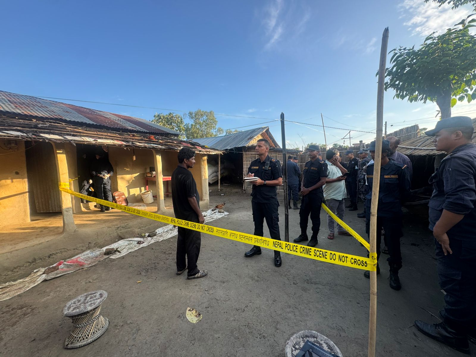 सालीलाई गोली हानी भिनाजु फरार