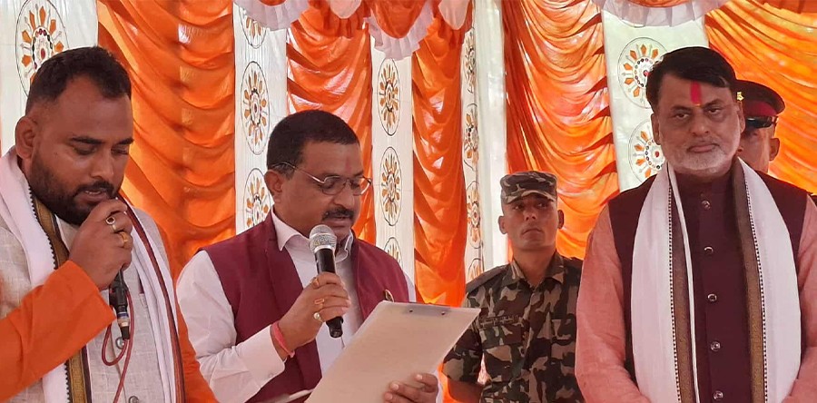मधेश सरकारमा नवनियुक्त दुई मन्त्रीले सपथ लिए