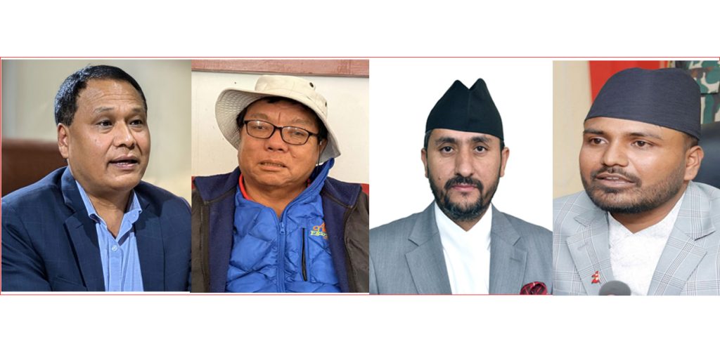 अन्तरिम सरकारका चार मन्त्री चुनावी मैदानमा