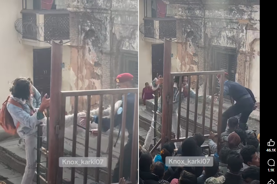 पशुपति मन्दिरमा प्रहरीमाथि आक्रमण गर्ने युवक पक्राउ