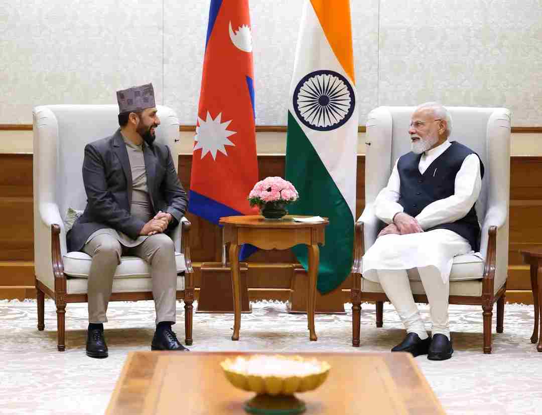 रवि लामिछानेसँग मोदीको भेट, नेपाल–भारत सम्बन्धलाई नयाँ उचाइमा पुर्‍याउने प्रतिबद्धता