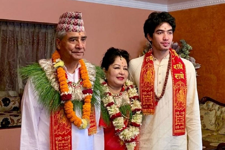 पूर्वप्रधानमन्त्री देउवाका छोरा जयवीरलाई ७ दिनभित्र उपस्थित हुन सम्पत्ति शुद्धीकरणको पत्र