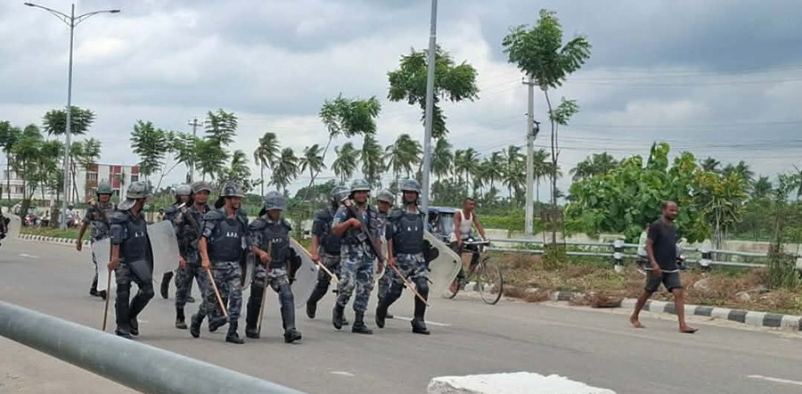 प्रदर्शन चर्किएपछि जनकपुर उपमहानगरपालिकाभित्र अनिश्चितकालका लागि कर्फ्यू आदेश जारी